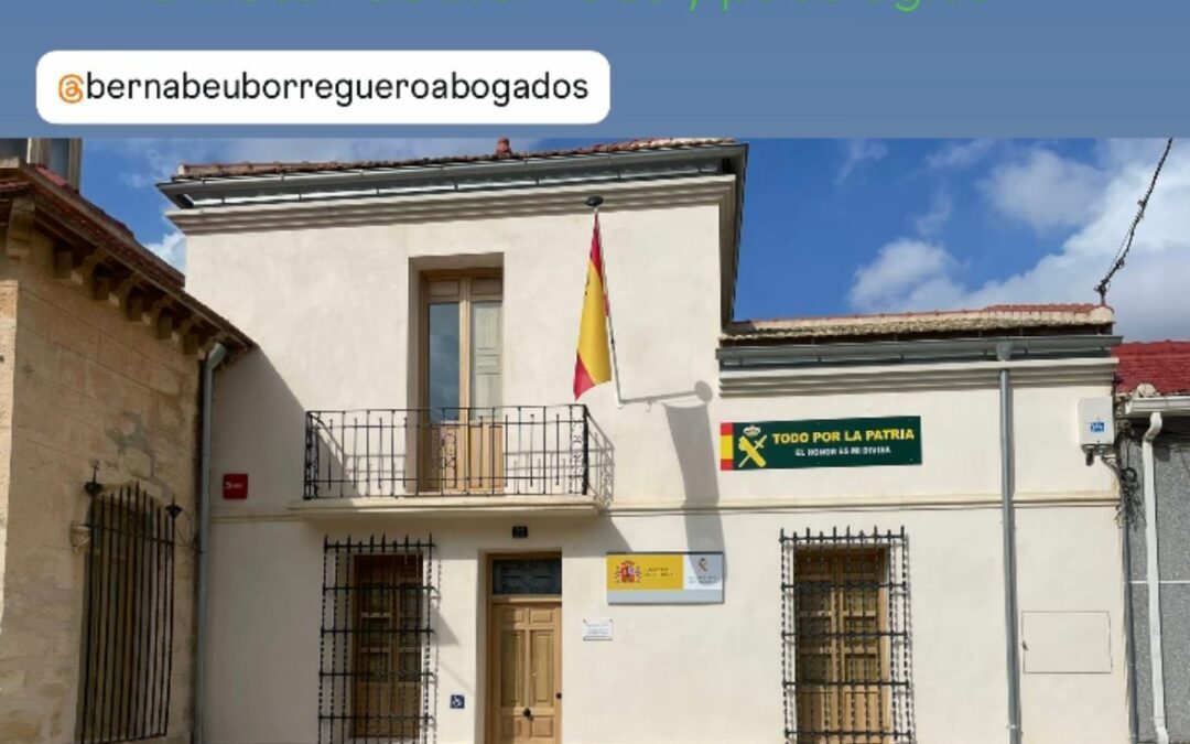 Guardia Civil Jacarilla. Denuncia Víctima Maltrato habitual físico y psicológico